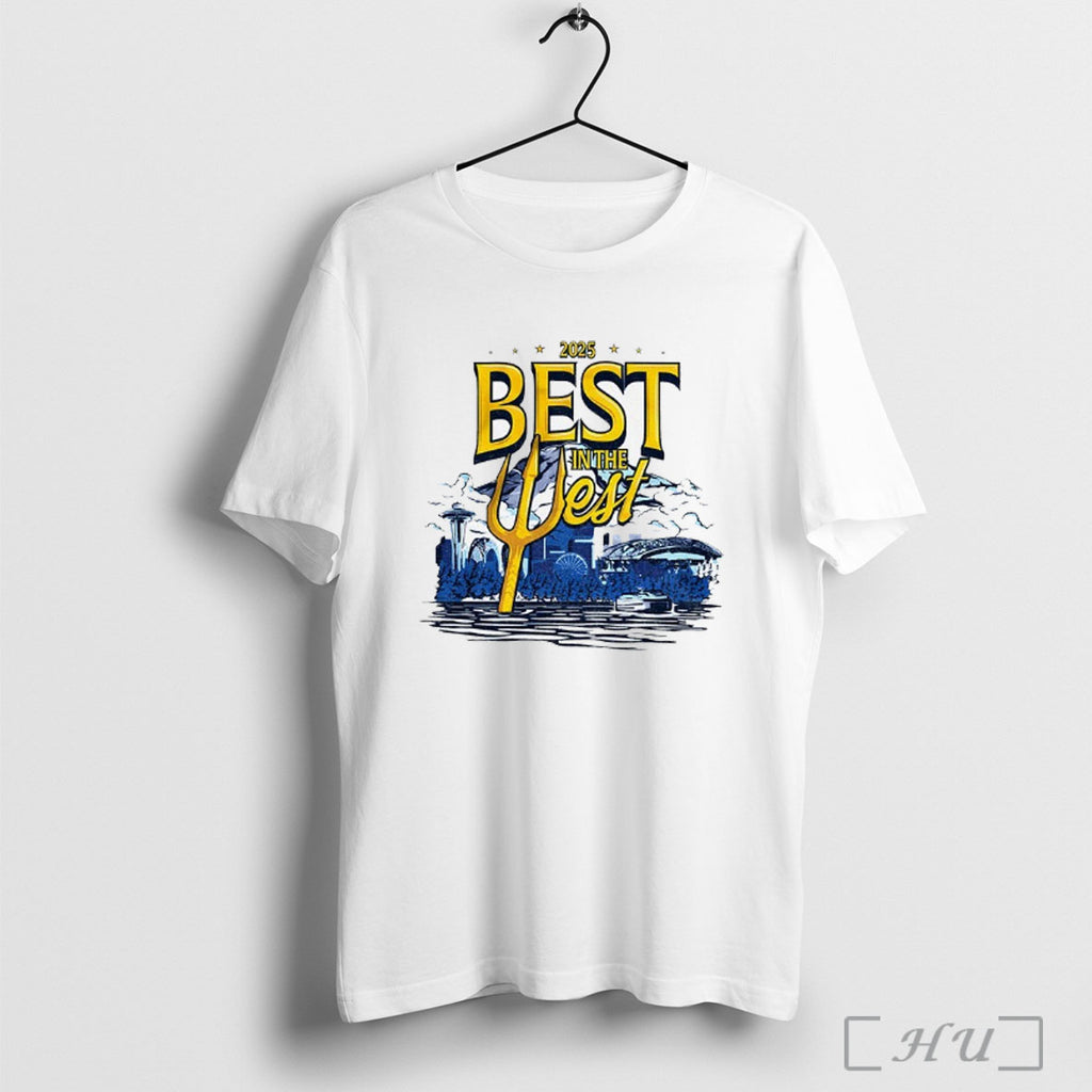 Officials Seattle Mariners 2025 Best In The West Mlb T Shirt