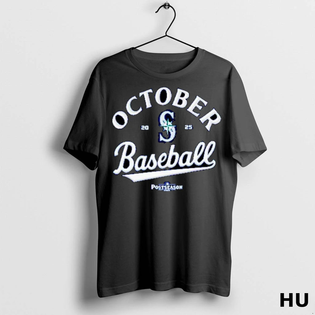 Officials Seattle Mariners 2025 Mlb October Baseball Ornaments T Shirt