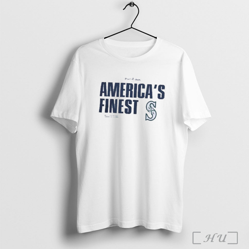 Officials Seattle Mariners Americas Finest 2025 Mlb Postseason T Shirt