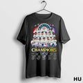 Officials Seattle Mariners Baseball Al West Division Champions Mlb 2025 Signatures T Shirt