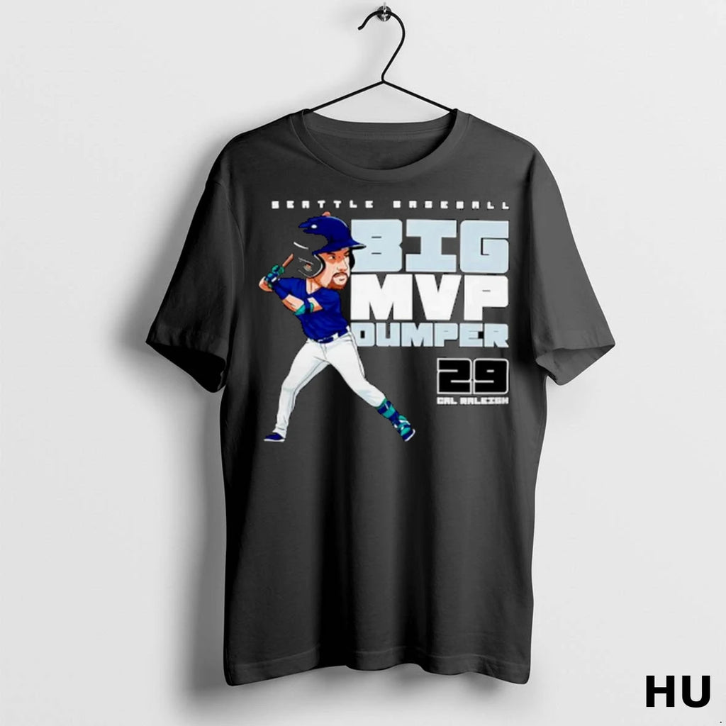Officials Seattle Mariners Cal Raleigh Big Dumper Mvp Baseball Ornaments T Shirt