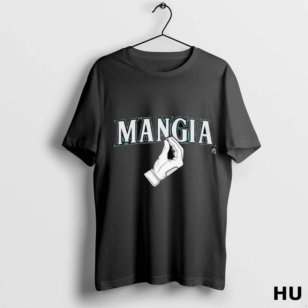 Officials Seattle Mariners Mangia Hand Long Sleve T Shirt