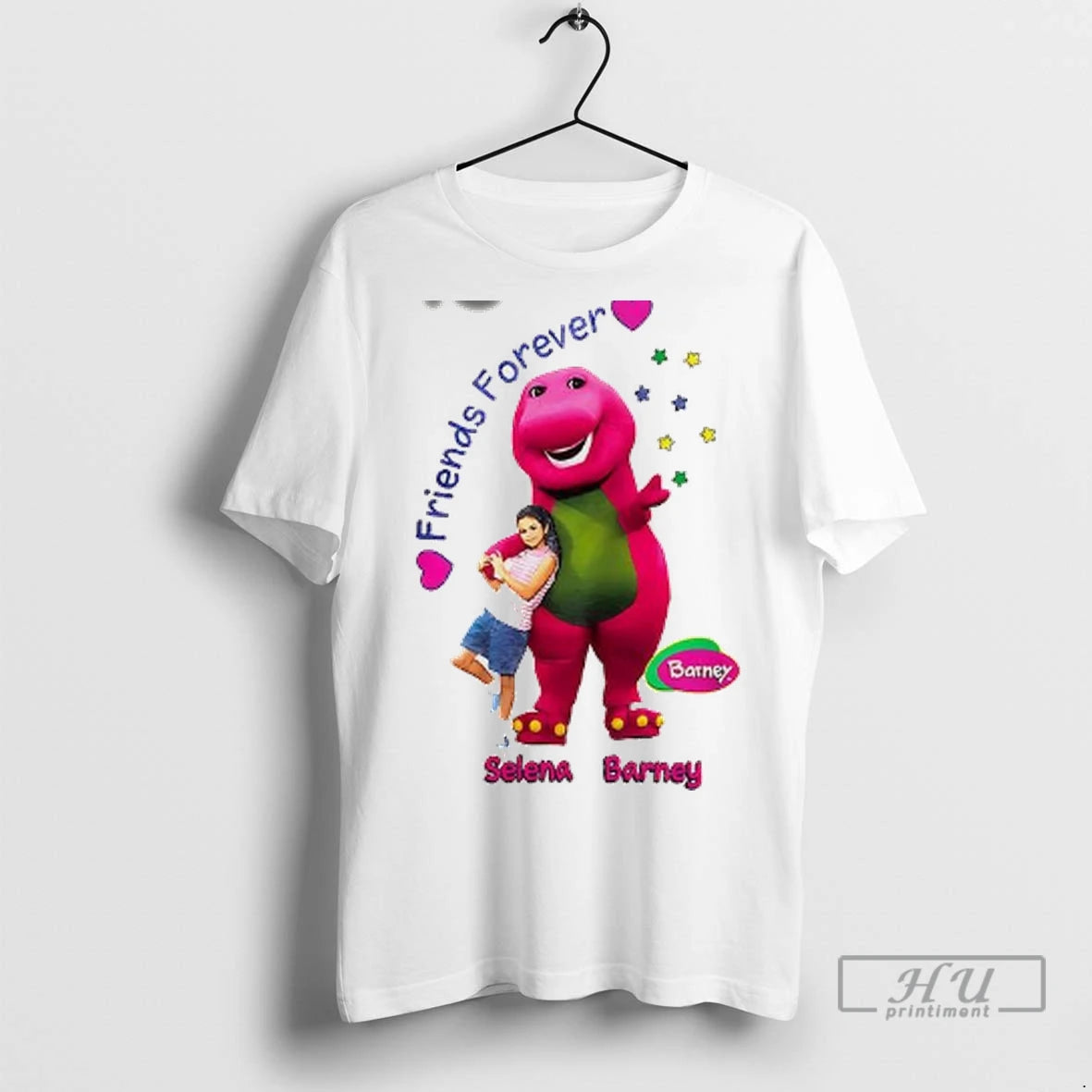 Officials Selena Gomez X Barney Friends Forever I Love You 2025 T Shirt