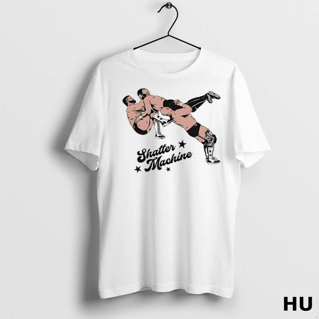 Officials Shatter Machine Wrestling Cartoon T Shirt