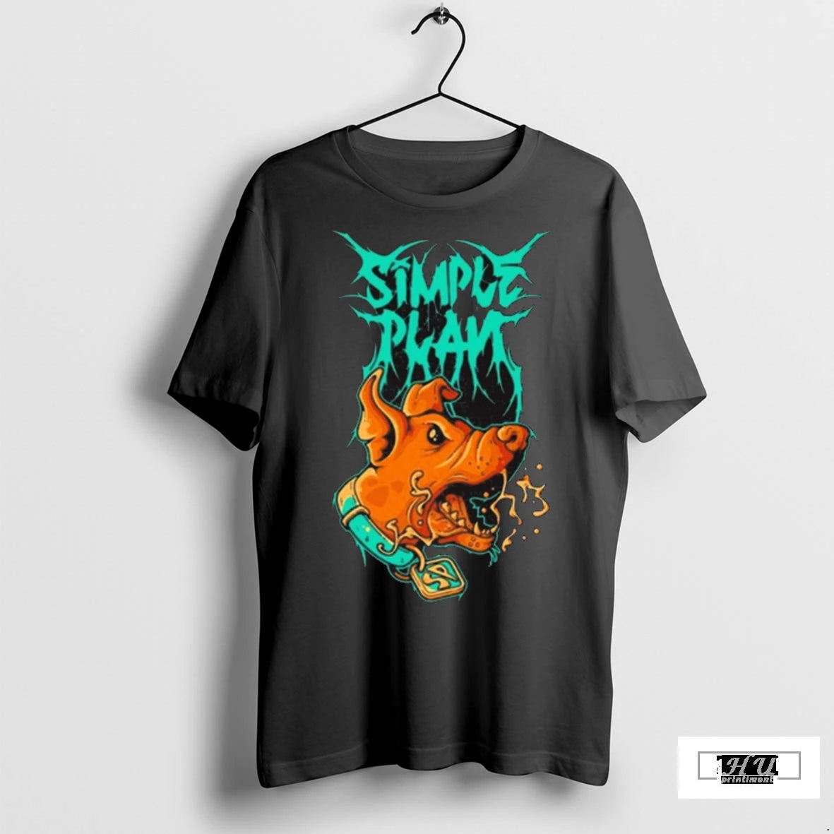 Officials Simple Plan 2025 Dog Halloween Painting T Shirt