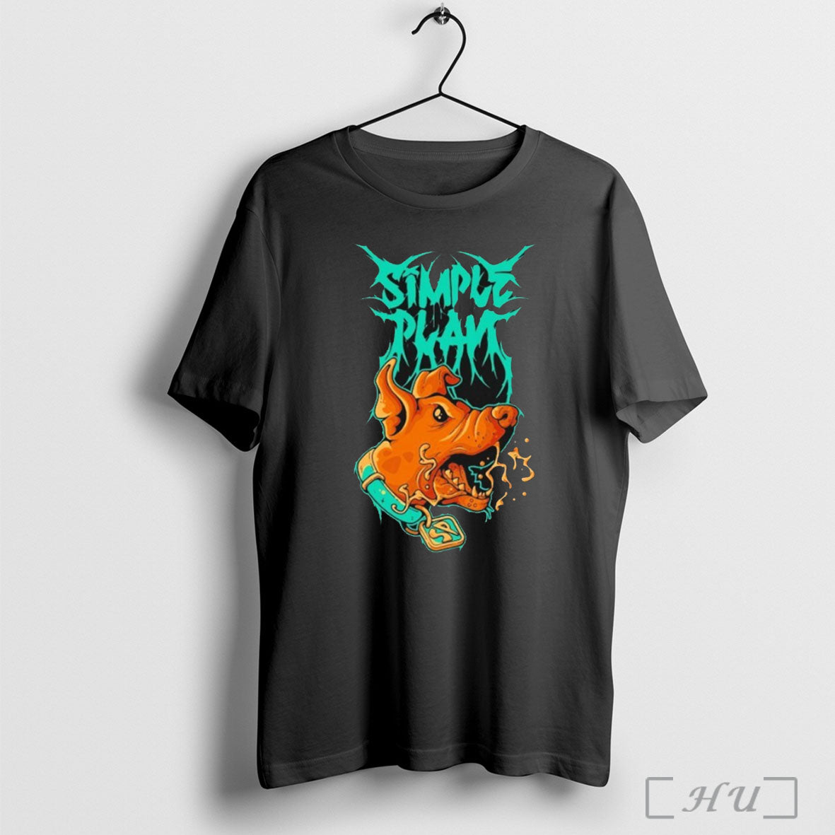 Officials Simple Plan Dog Halloween T Shirt