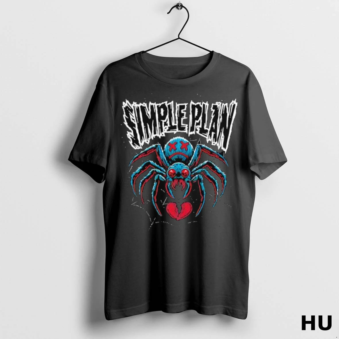 Officials Simple Plan Spider 2025 T Shirt