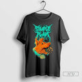 Officials Simple Plan Spooky Metal Logo 2025 T Shirt