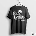 Officials Skeleton Hang In There It Gets Worse T Shirt