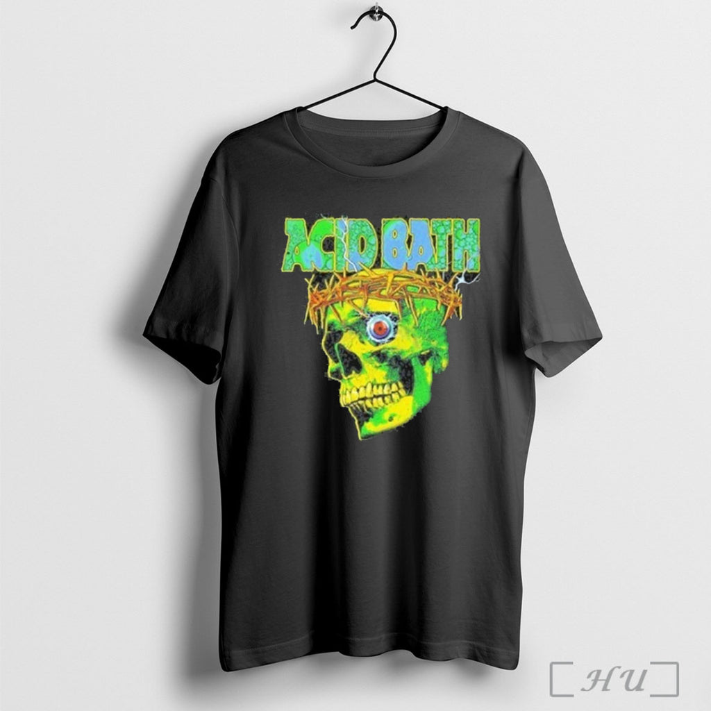 Officials Skull Acid Bath Tour 2025 T Shirt