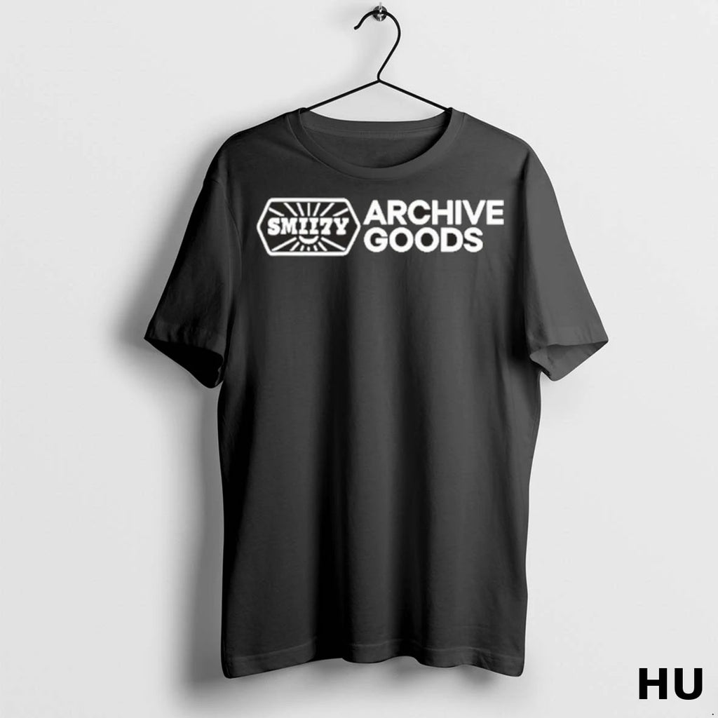 Officials Smii7y Archive Goods Black T Shirt