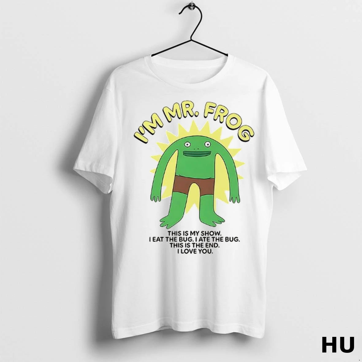 Officials Smiling Friends Im Mr Frog This Is My Show T Shirt