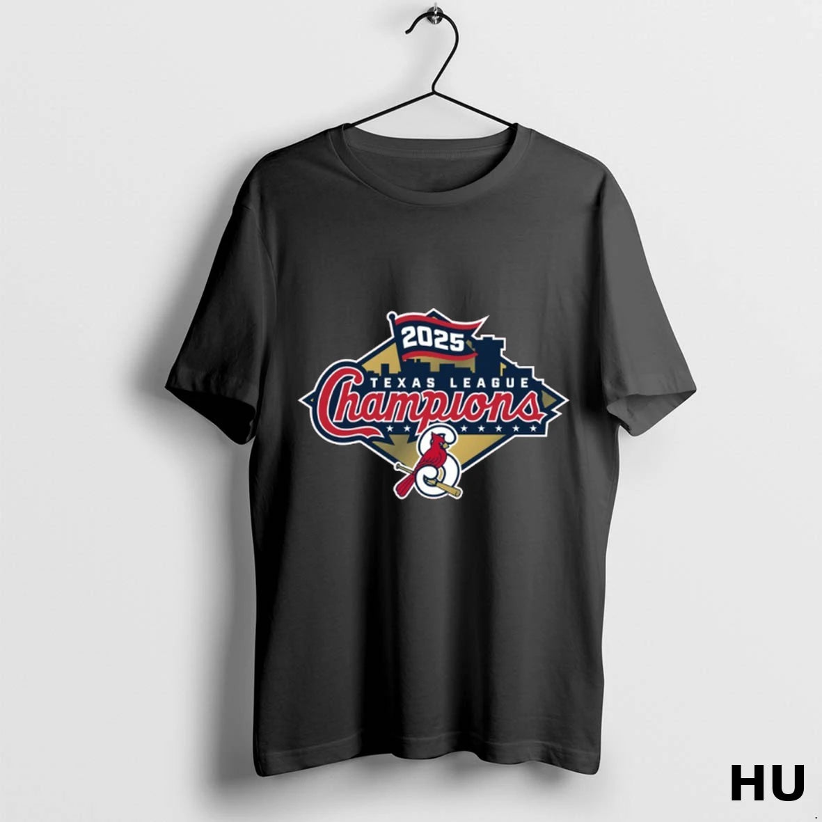 Officials Springfield Cardinals 2025 Texas League Champions Logo T Shirt