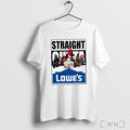 Officials Straight Outta Lowes Horror Movies Halloween T Shirt