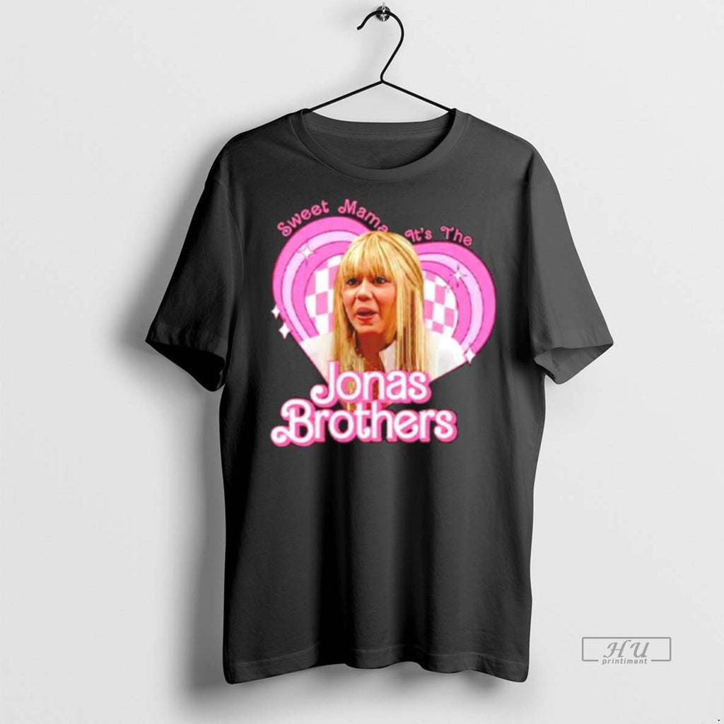 Officials Sweet Mama Its The Jonas Brothers Hannah Montana Premium Tee Shirt Sweater