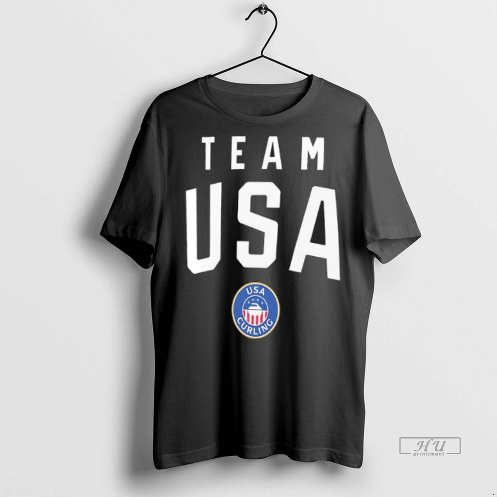 Officials Team Usa Curling Legacy Premium Tee Shirt Sweater