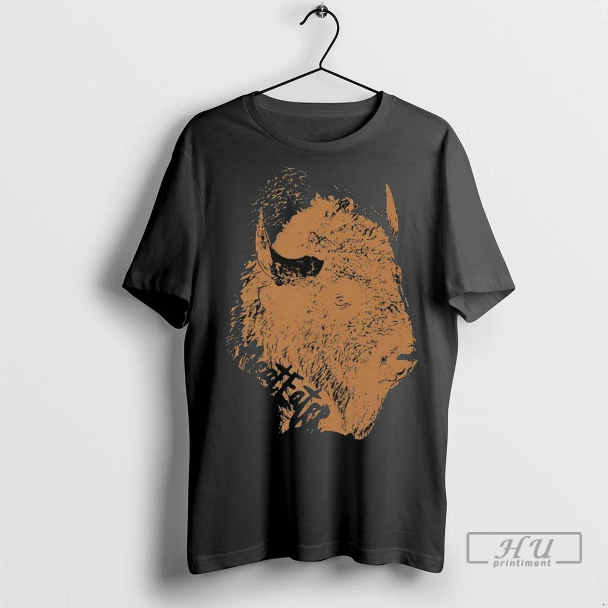 Officials The Meateater Bison Head T Shirt