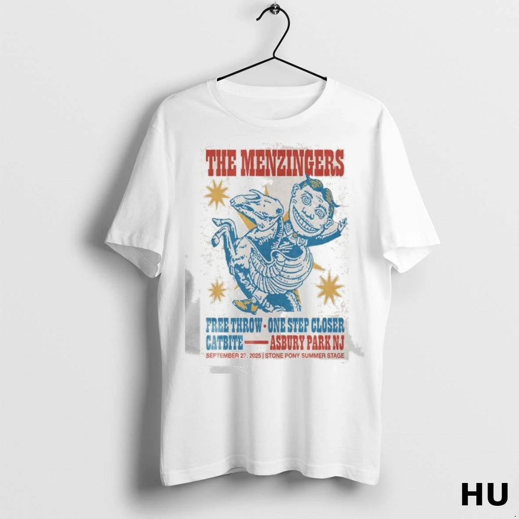 Officials The Menzingers Asbury Park Nj September 27th 2025 Concert Ladies T Shirt