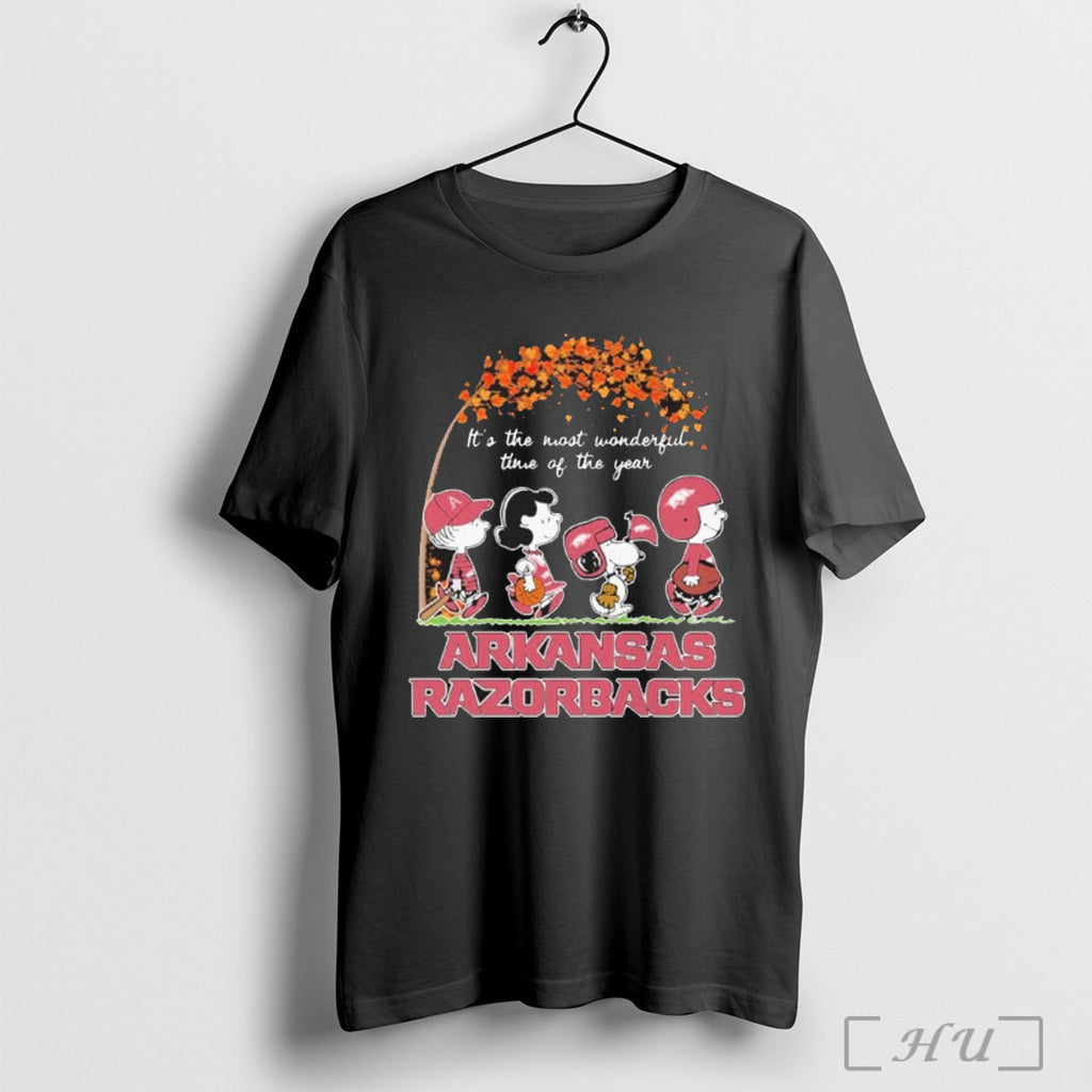 Officials The Peanuts Character Arkansas Razorbacks Its The Most Wonderful Time Of The Year