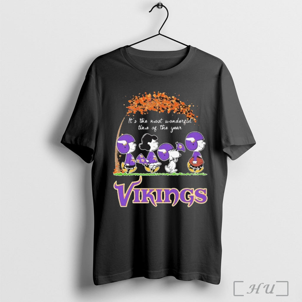 Officials The Peanuts Characters Minnesota Vikings Its The Most Wonderful Time Of The Year