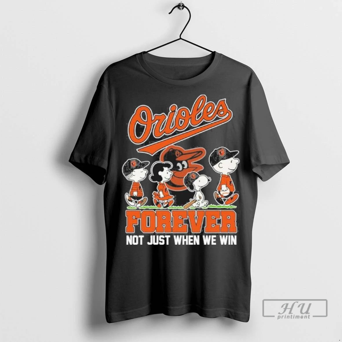 Officials The Peanuts Characters X Baltimore Orioles Forever Not Just When We Win
