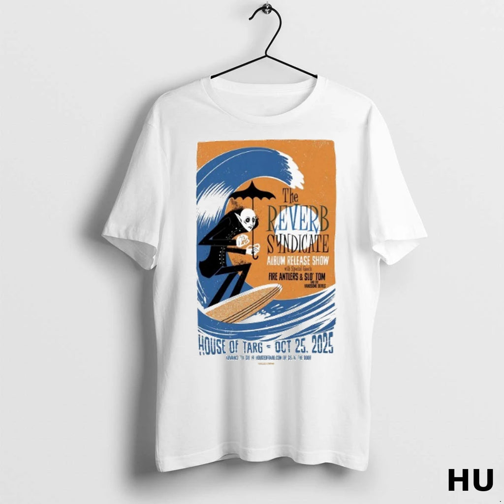 Officials The Reverb Syndicate House Of Targ Ottawa 2025 Tour T Shirt