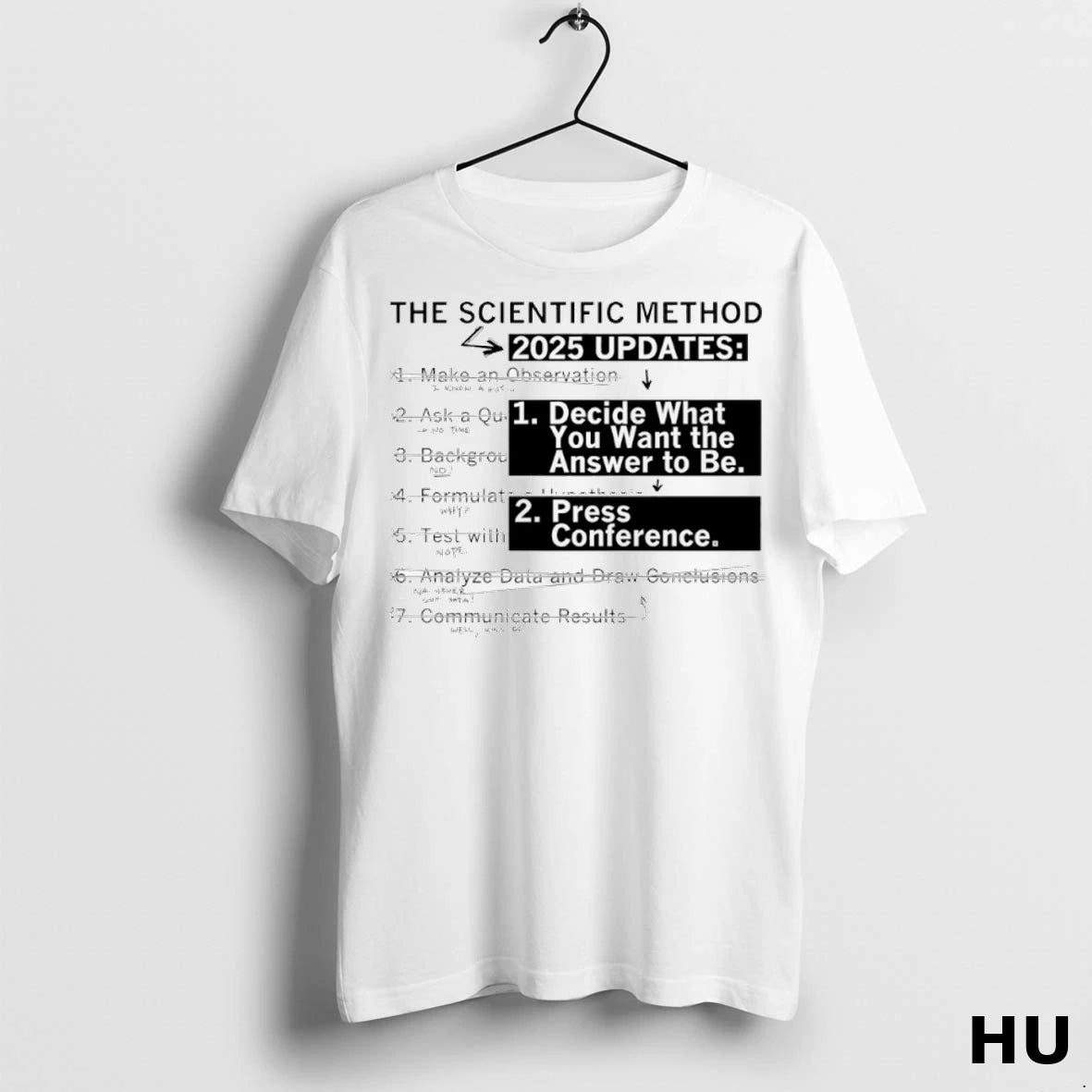 Officials The Scientific Method 2025 Updates T Shirt