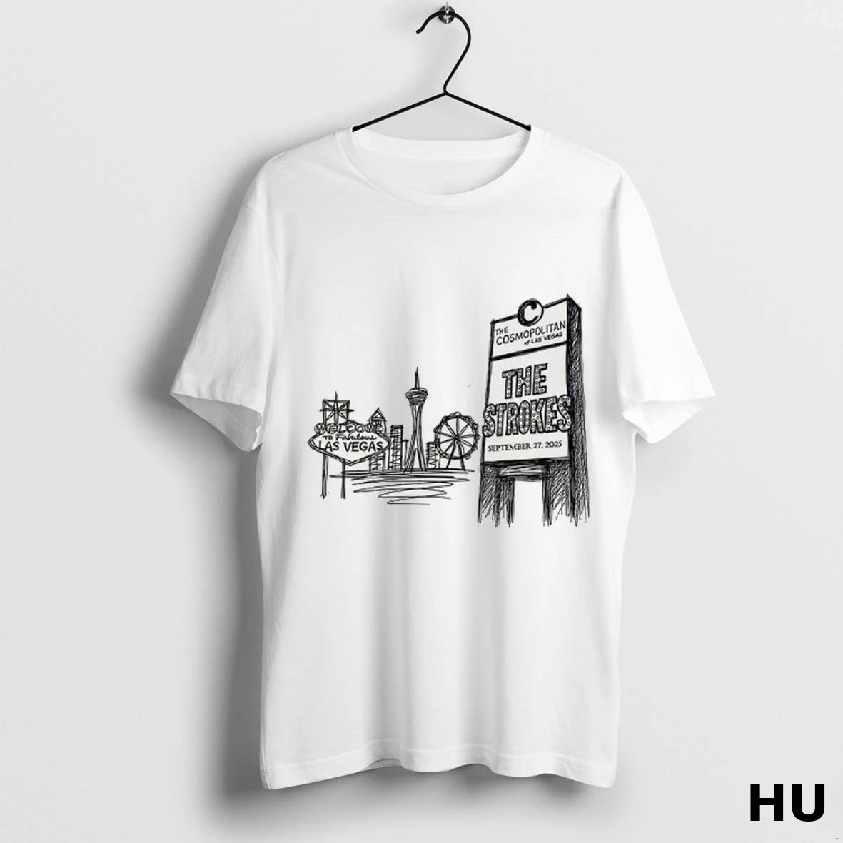 Officials The Strokes Of Las Vegas 2025 T Shirt