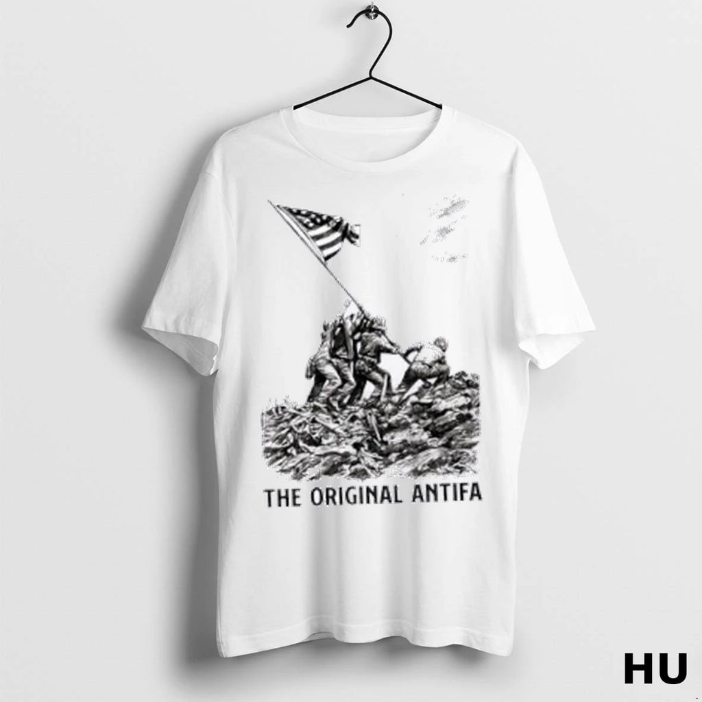 Officials The Antifa Us Flag T Shirt