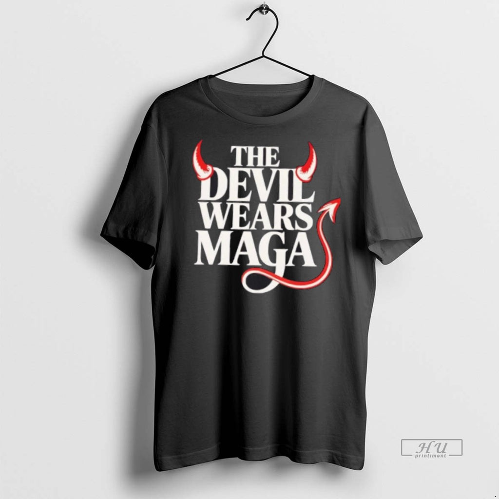 Officials The Devil Wears Maga Premium Tee Shirt Sweater
