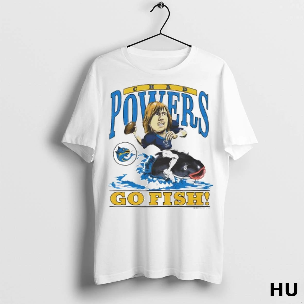 Officials Therapuss Chad Powers Go Fish T Shirt