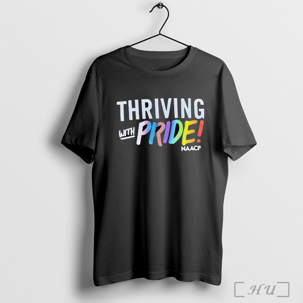 Officials Thriving With Pride Rainbow T Shirt