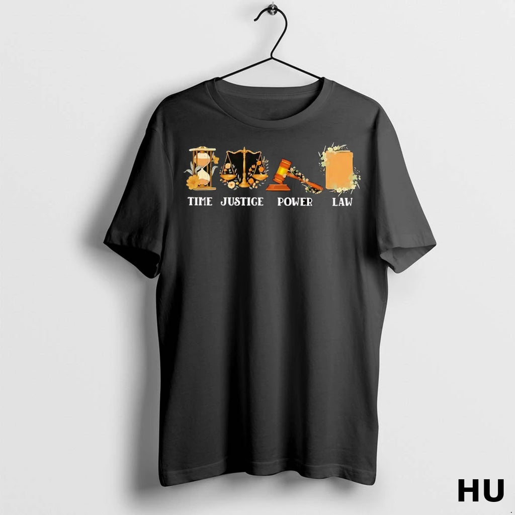 Officials Time Justice Power Law T Shirt