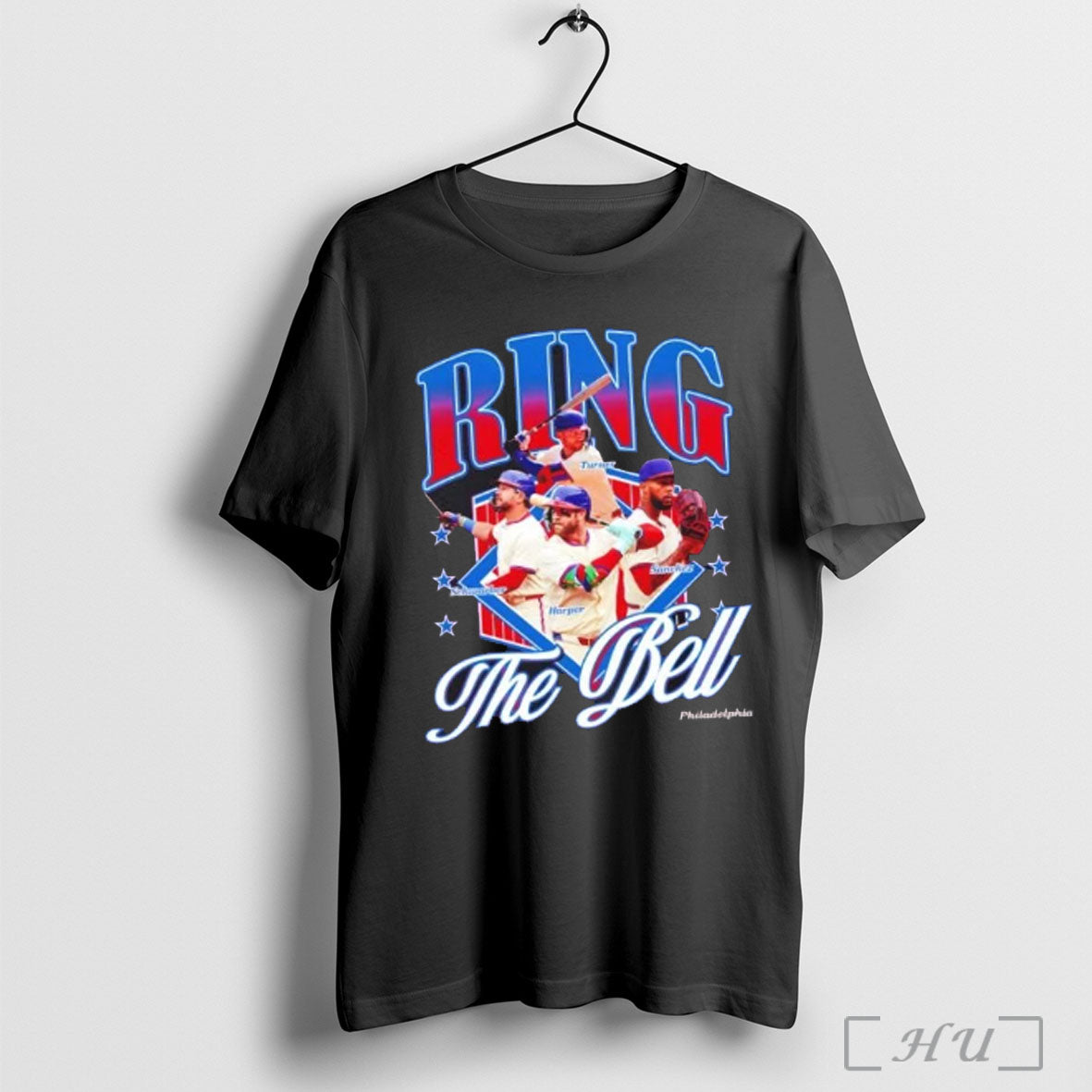 Officials Turner Schwarber Harper Sanchez Ring The Bell Philadelphia Phillies T Shirt