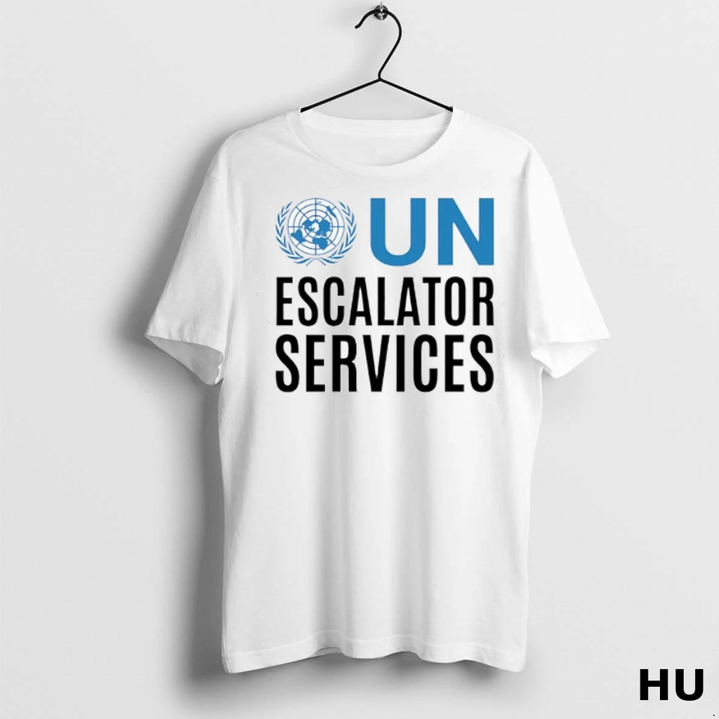 Officials Un Escalator Services Logo T Shirt