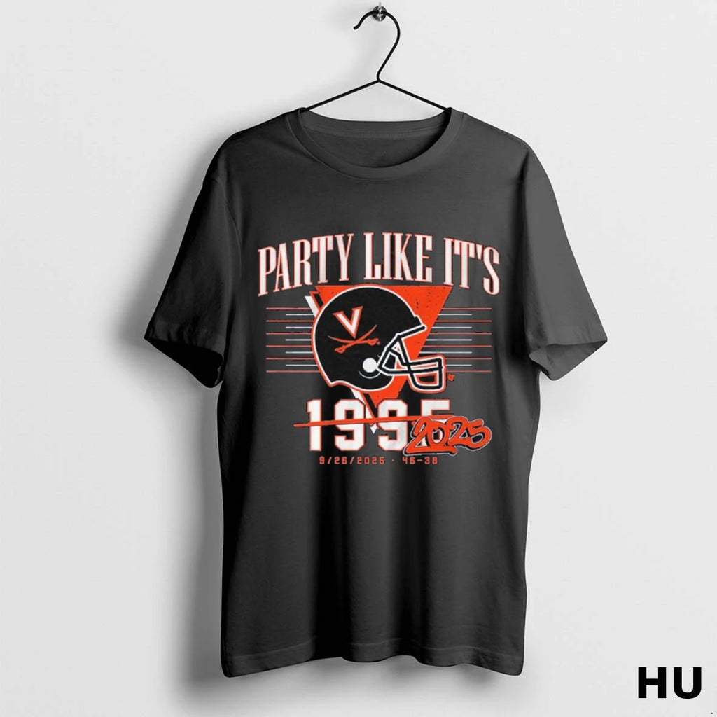 Officials Virginia Cavaliers Party Like Its 2025 T Shirt
