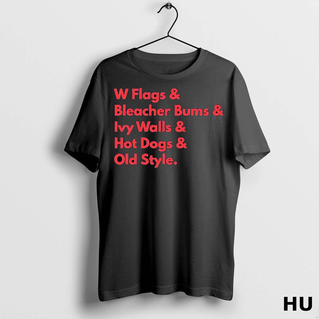 Officials W Flags Bleacher Bums Ivy Walls Hot Dogs T Shirt