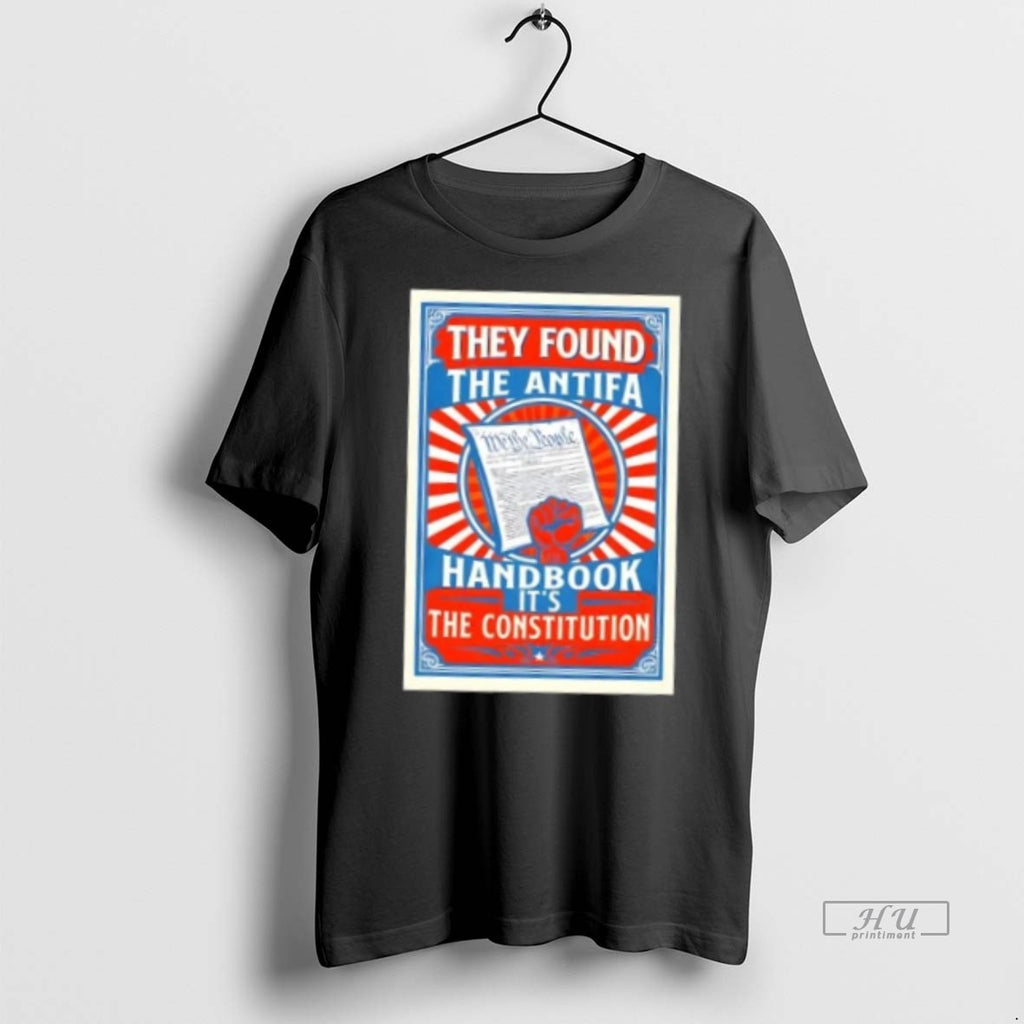Officials We The People They Found The Antifa Handbook Its The Constitution Premium