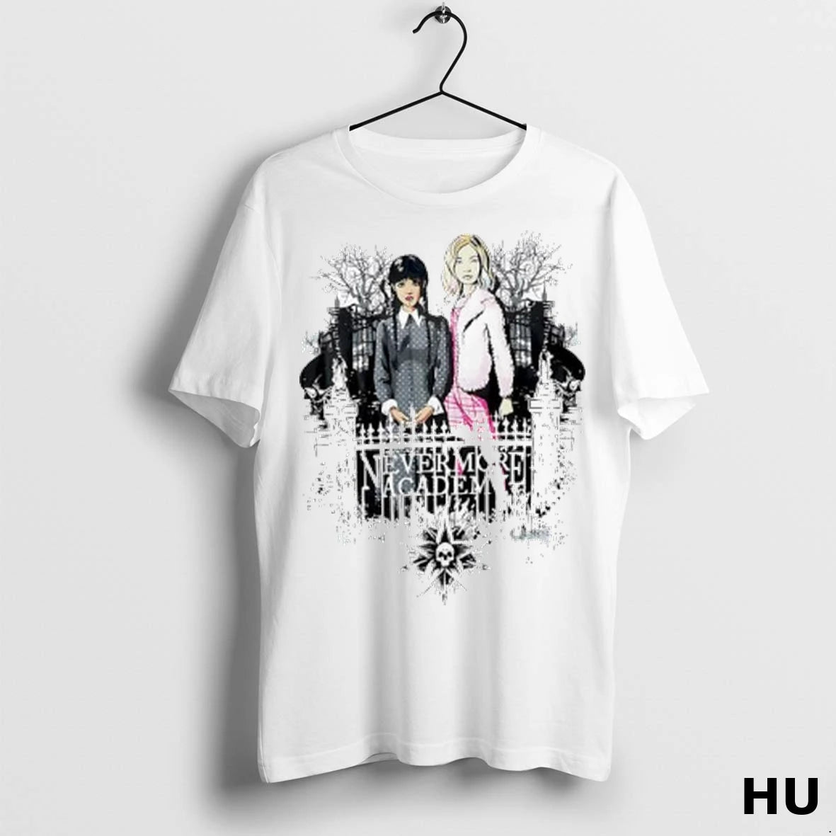 Officials Wednesday Nevermore Academy Wednesday Enid Graphic Ladies T Shirt