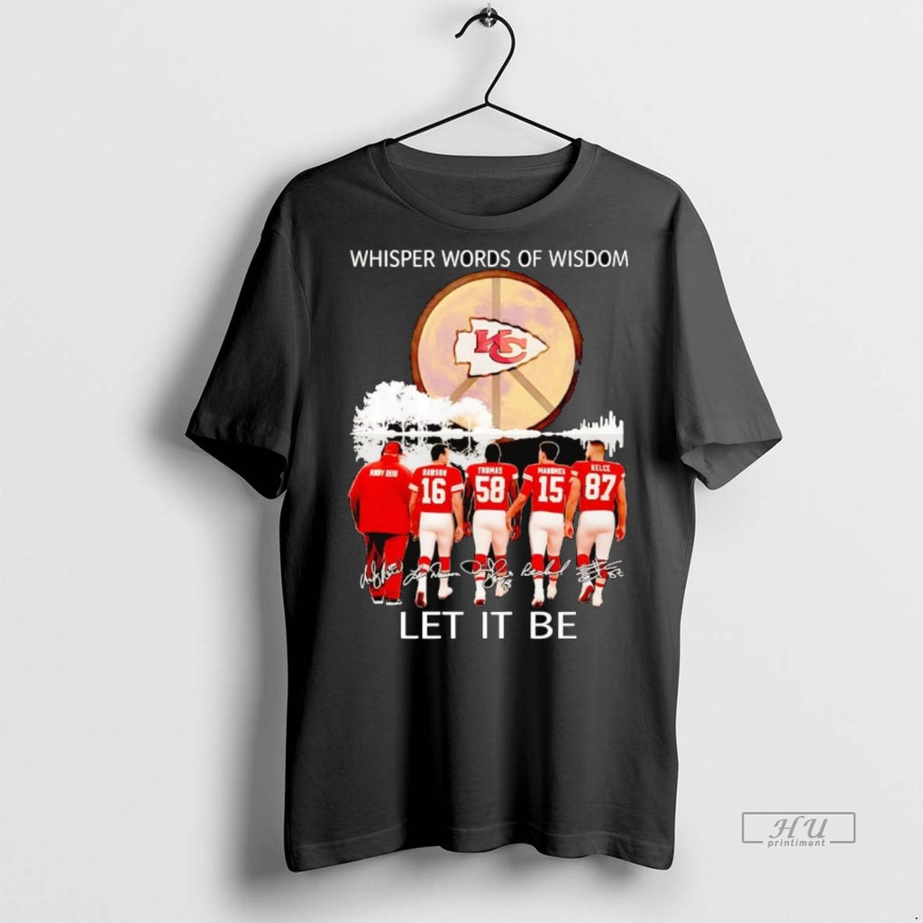 Officials Whisper Words Of Wisdom Let It Be Kansas City Chiefs Premium Tee Shirt Sweater