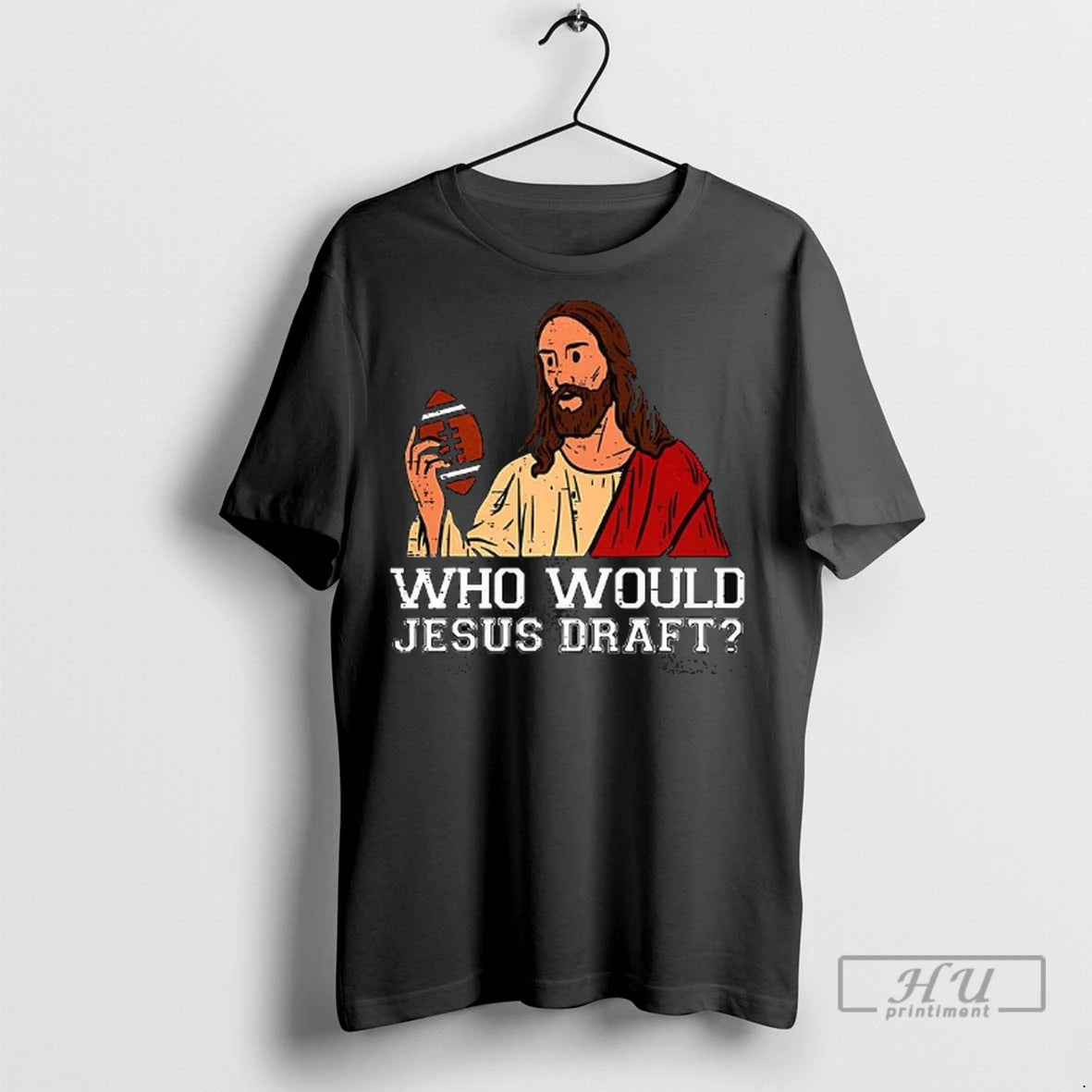 Officials Who Would Jesus Draft Classic Football T Shirt