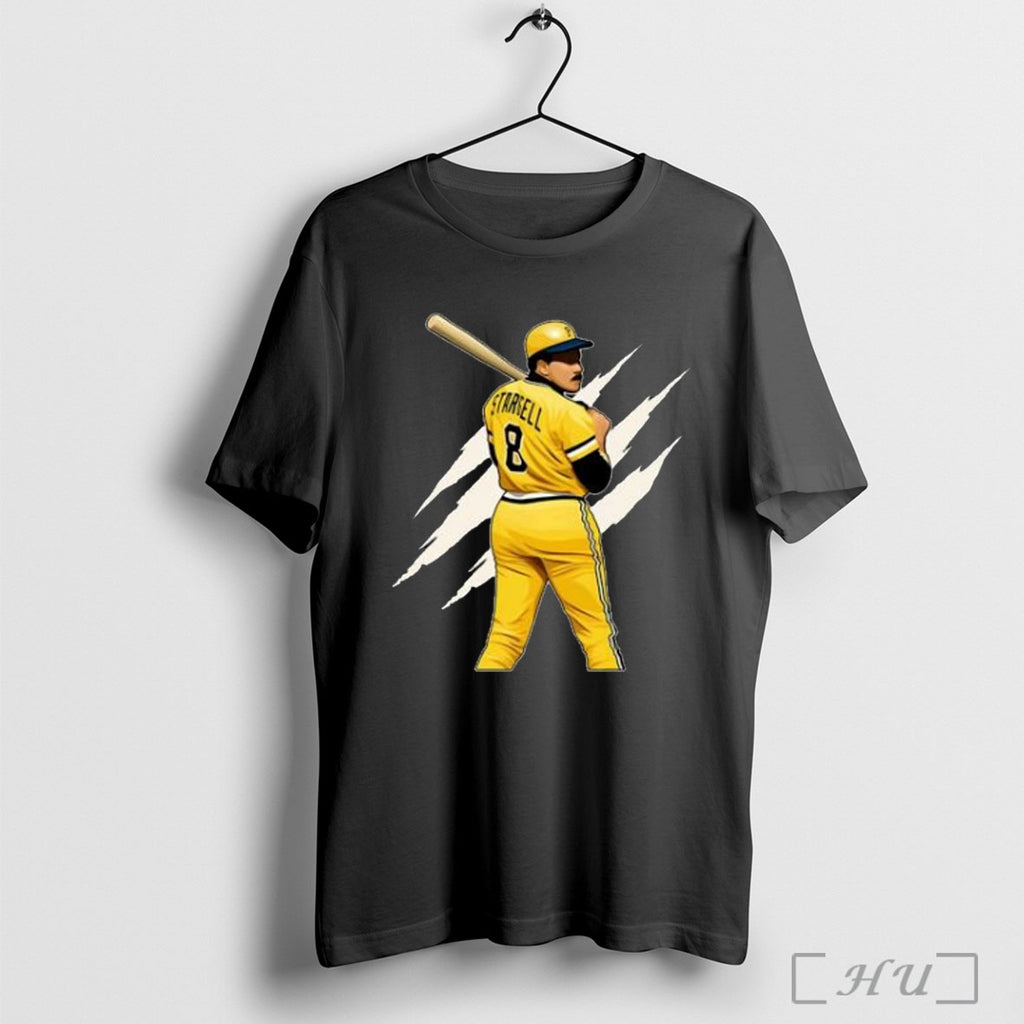 Officials Willie Stargell Bat Legends 8 Claw T Shirt