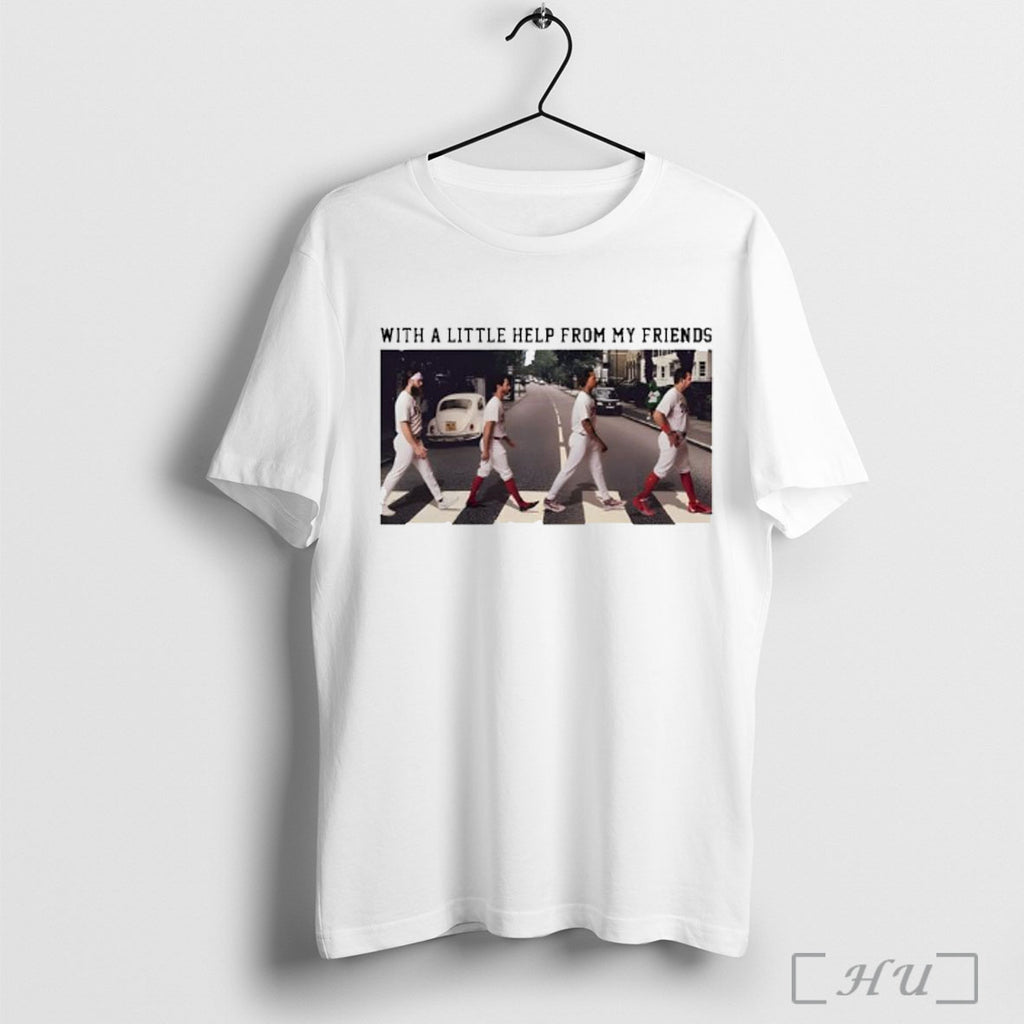 Officials With A Little Help From My Friends Philadelphia Phillies T Shirt