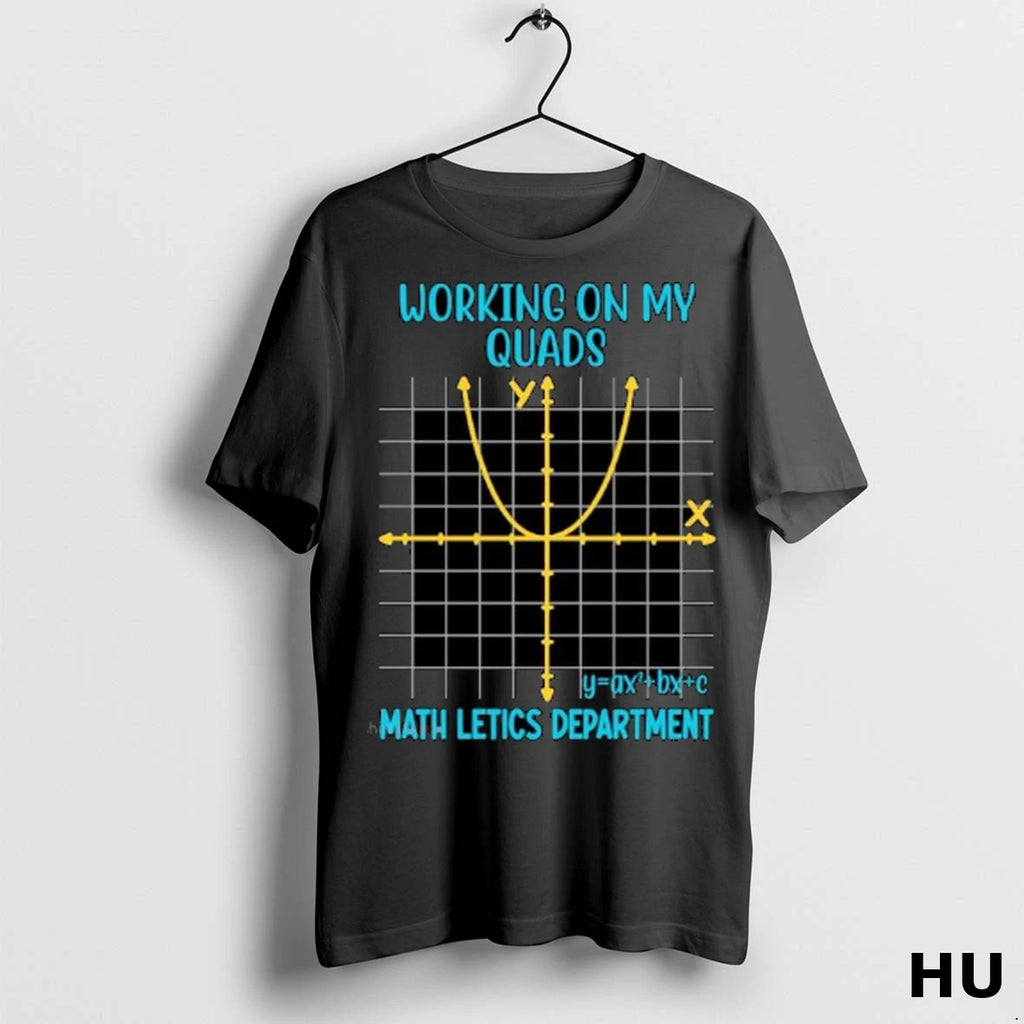Officials Working On My Quads Algebra Math Teacher Ornaments T Shirt