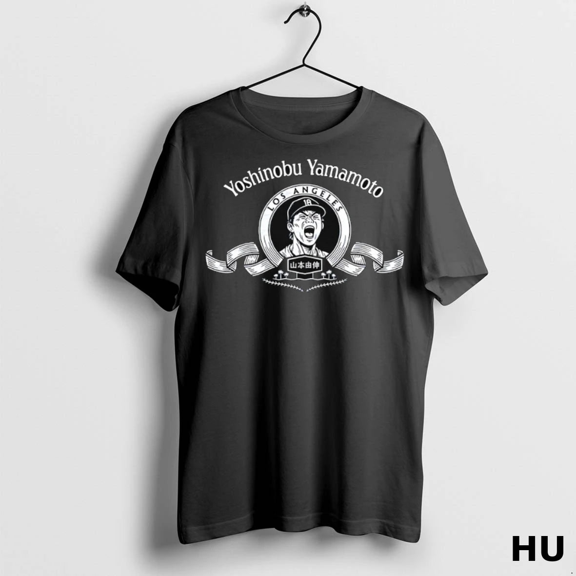 Officials Yoshinobu Yamamoto Los Angeles Dodgers Yamamoto Roar Logo T Shirt