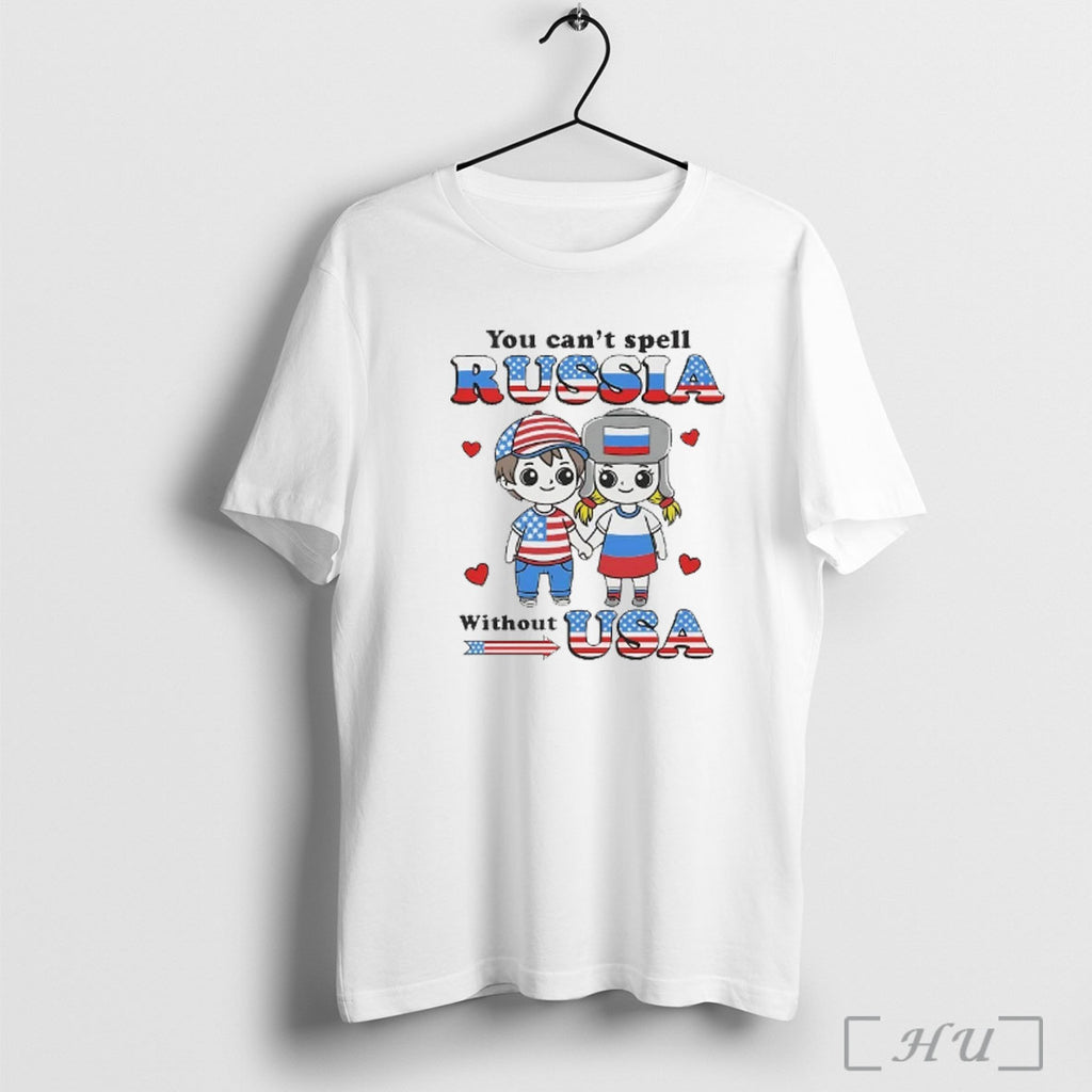 Officials You Cant Spell Russia Without Usa Toxic Relationship T Shirt