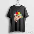 Officials Yumiyo Goofy Cat Explosion T Shirt