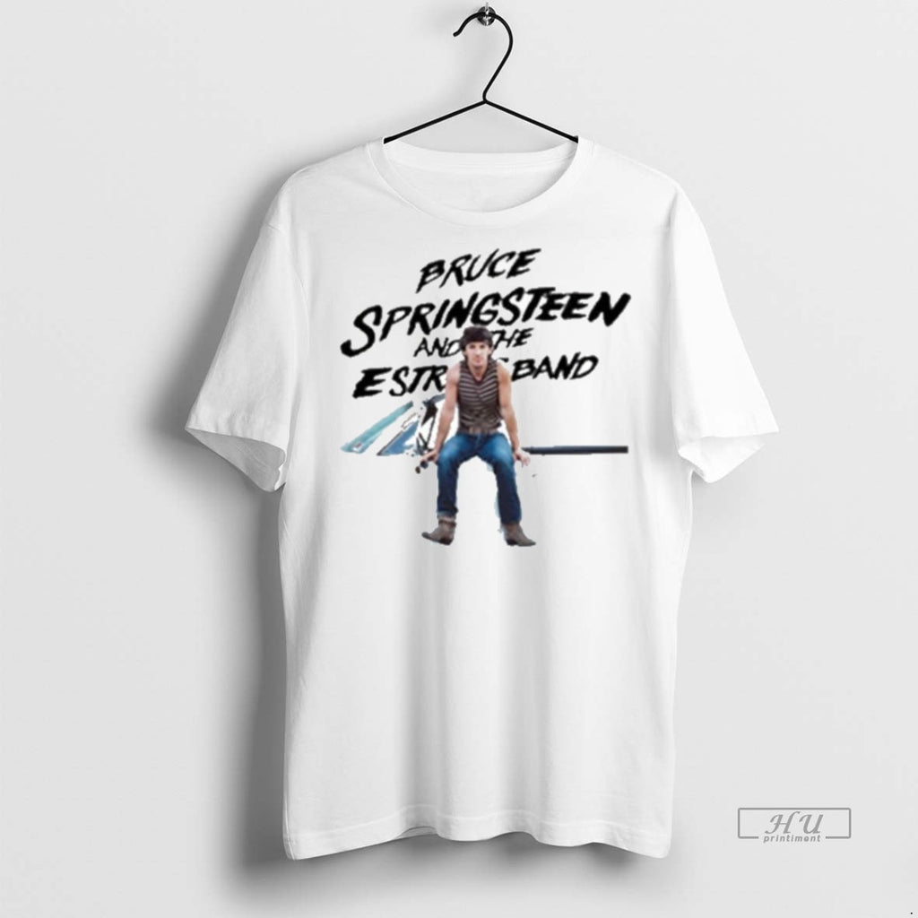 Officials Bruce Springsteen Retro Born In The America Premium Tee Shirt Sweater
