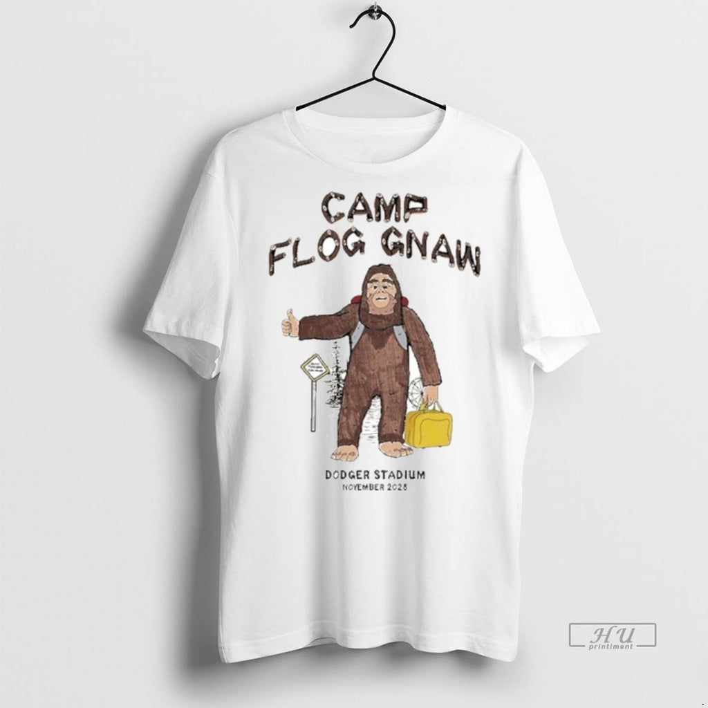 Officials Camp Flog Gnaw Sasquatch Lineup Dodger Stadium November 2025 Premium Tee Shirt Sweater