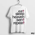 Officials Eat Sleep Heaven Sent Repeat Women T Shirt